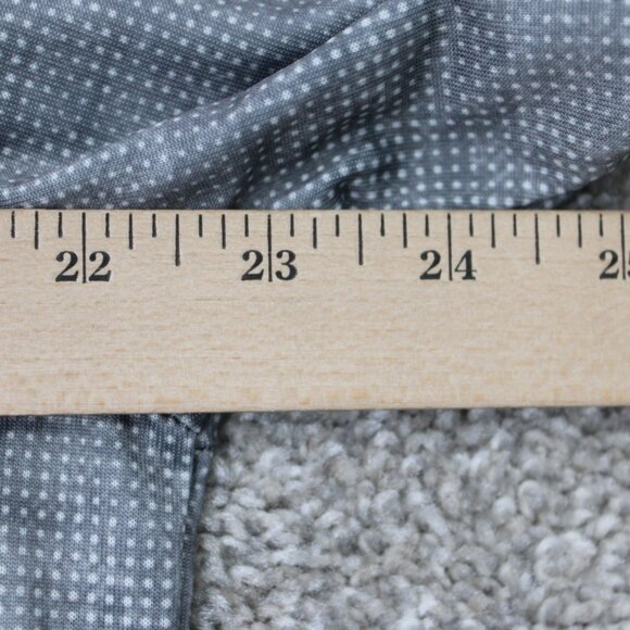 Callaway Opti-Dri Polo Shirt Mens Medium Gray Geometric Golf Short Sleeve - Picture 10 of 12